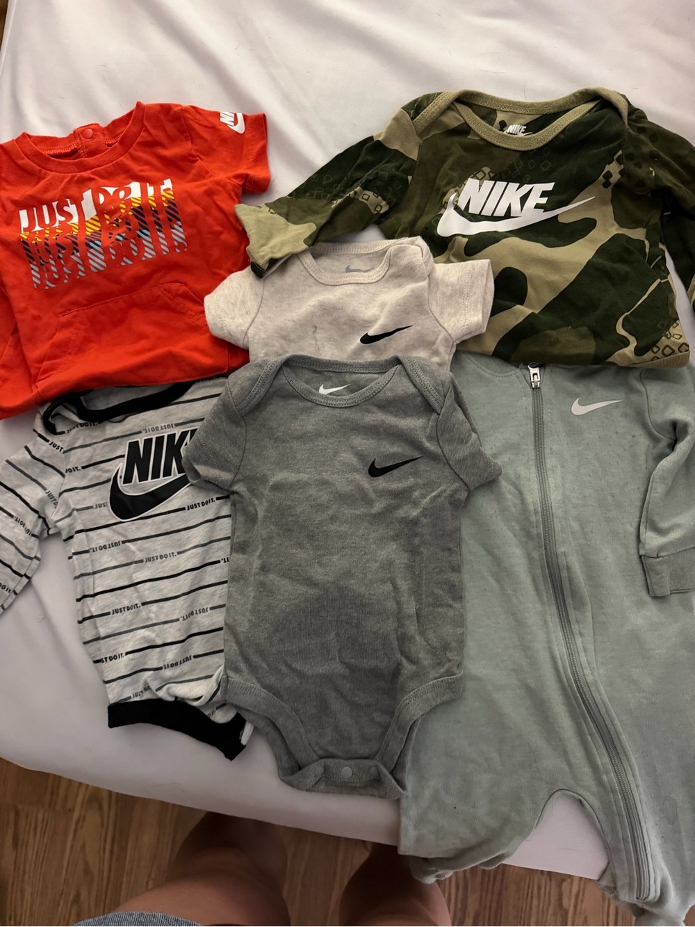 Nike Kids Bodysuit & One-Piece Bundle